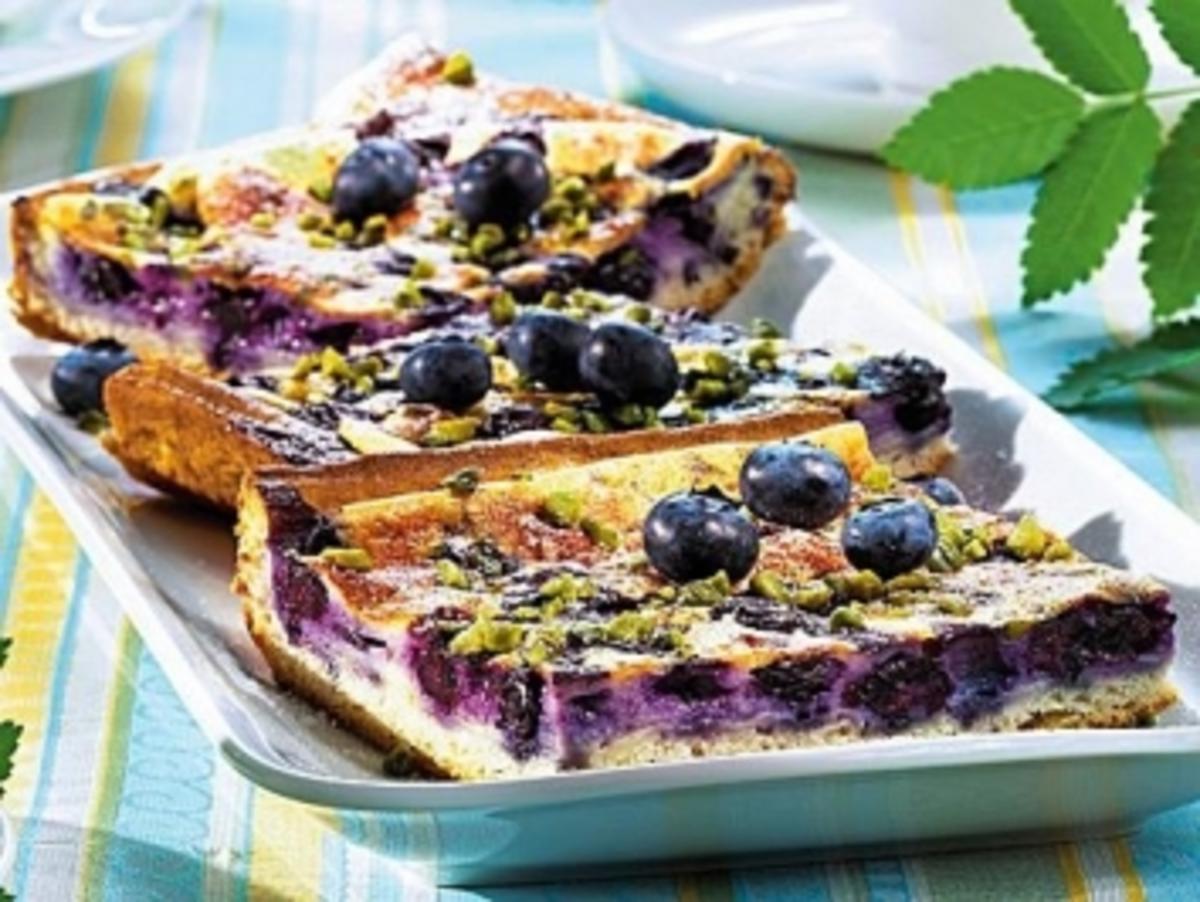 Bilder für Apfel-Blaubeer-Kuchen - Rezept