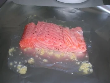 Goldene Lachspäckchen - Rezept