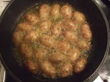 Knoblauch - Kartoffeln - Rezept