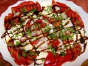 Tomate-Mozarella-Platte - Rezept