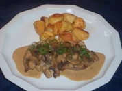 Rezept: Champignonschnitzel Champignonschnitzel - Rezept