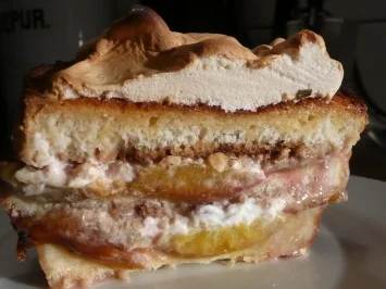 Pflaumen-Scheiterhaufen mit Ziegenkäse - Rezept