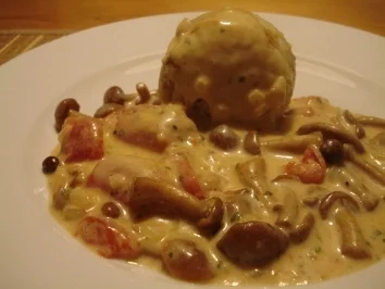 Rezept: Pilzpfanne mit Stockschwämmchen Pilzpfanne mit Stockschwämmchen - Rezept