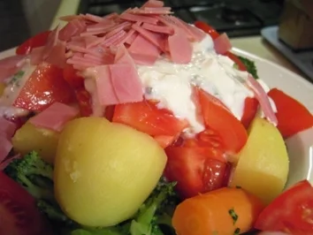 Leichtes gesundes Abendessen - Rezept