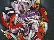 Hühnerfleisch süß-sauer mit Korianderreis - Rezept