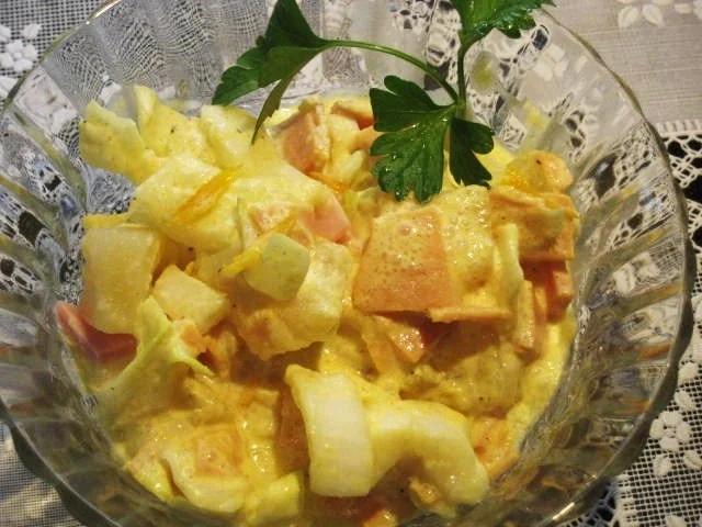 Wintersalat aus Chicoree ... - Rezept