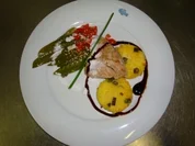 "Tunfisch Seven Seas" mit Reisrösti - Rezept