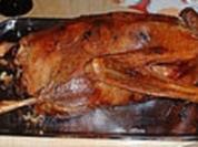 Gans mit Maronenfüllung - Rezept