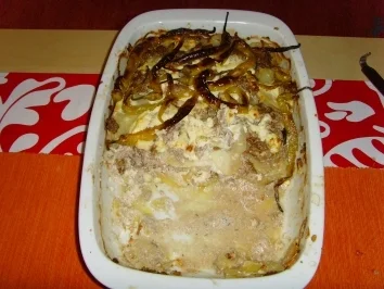 Rezept: Kartoffel / Hackauflauf.... Kartoffel / Hackauflauf.... - Rezept