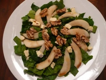 Fruchtiger Spinatsalat - Rezept