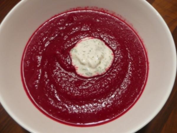 Rote Bete Suppe - Rezept mit Bild - kochbar.de