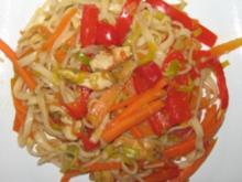 Asia-Bratnudeln - Rezept