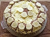 Bananen Sahne Kuchen - Rezept