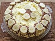 Bananen Sahne Kuchen - Rezept