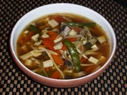 Kunterbunte Gemüsesuppe Asia Art - Rezept