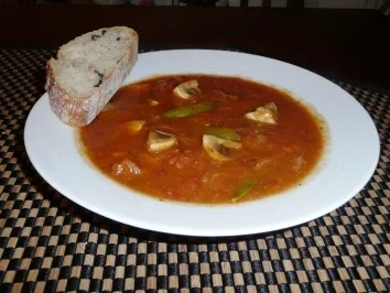 Die kaum-Kalorien-aber-trotzdem-lecker Gemüsesuppe - Rezept