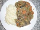 Hackbällchen in Champignon-Rahm - Rezept