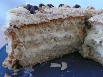 Amaretto Nusstorte - Rezept