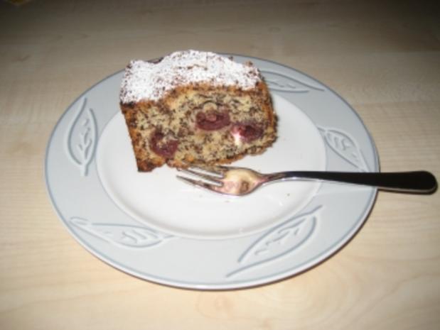 Kirsch-Bittermandel-Kuchen - Rezept mit Bild - kochbar.de