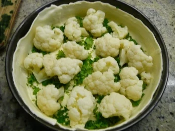 Blumenkohltarte - Rezept