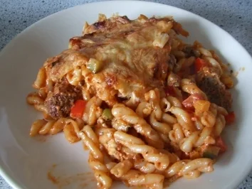 Rezept: Cevapcici-Auflauf Cevapcici-Auflauf - Rezept