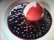 Hefeklöße mit Blaubeeren - Rezept