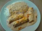 Schinken-Hack-Röllchen - Rezept