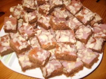 Rezept: Glühweinschnitten Glühweinschnitten - Rezept