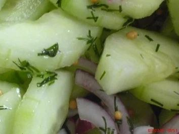 Schüttel-Gurken - Rezept