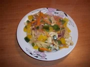 Spaghetti mit Gemüse - Rezept