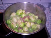 Mein würziger Rosenkohl mit Speck und Schalotten - Rezept