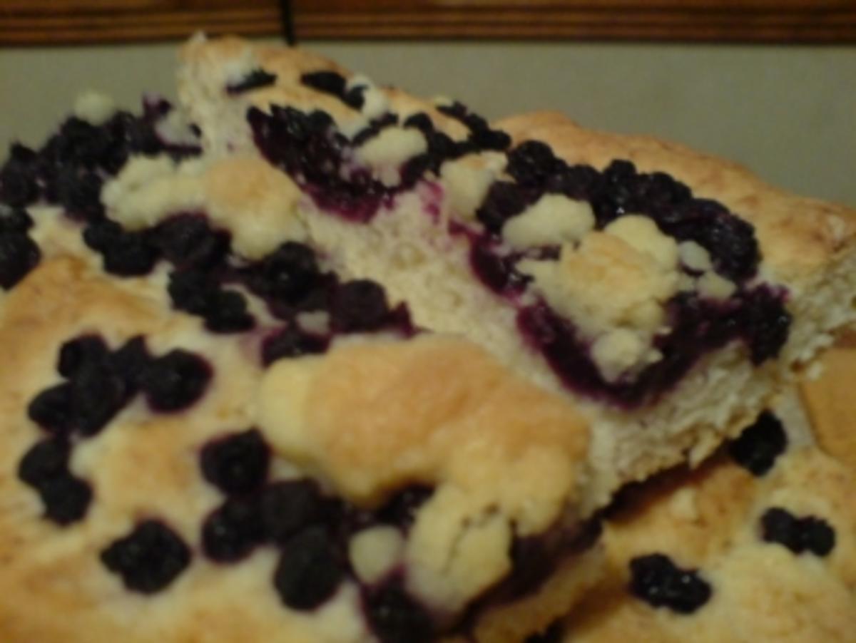 Bilder für Blaubeerkuchen wenn keine Obsttorte dann diesen Blechkuchen - Rezept