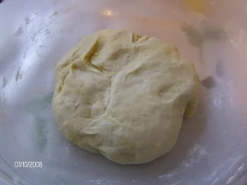 Rezept: Pizzateig für 3 Bleche Pizzateig für 3 Bleche - Rezept