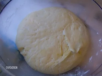 Rezept: Pizzateig für 3 Bleche Pizzateig für 3 Bleche - Rezept