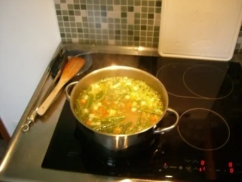 Grüne-Bohnen-Rindfleisch-Topf - Rezept