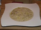 Käsesuppe mit Lauch - Rezept