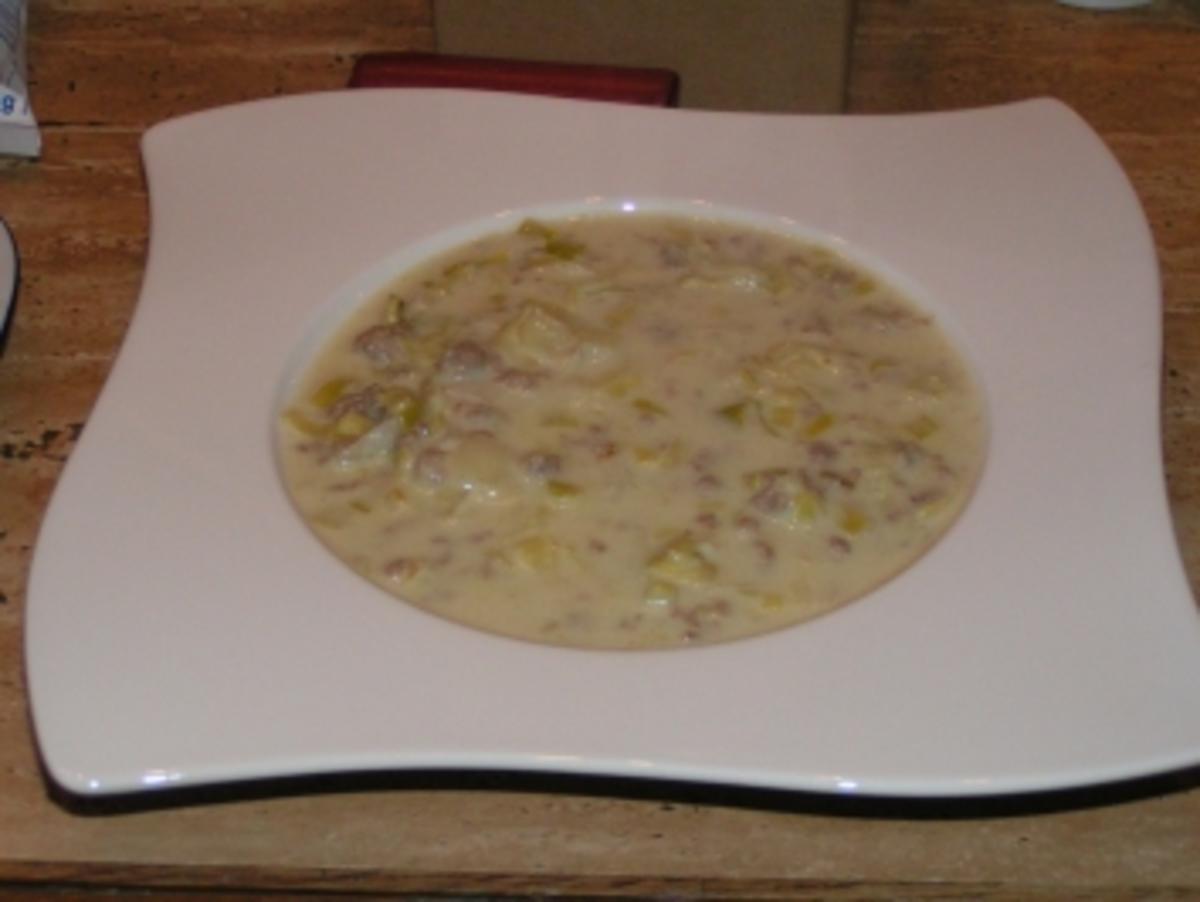 Bilder für Käsesuppe mit Lauch Rezept