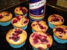 Himbeer-Eierlikör-Muffins - Rezept