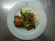 Fasan mit Äpfeln und Maronen an Apfelweinsoße - Rezept