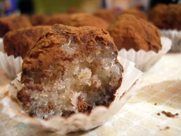 Pralinen: Kokos trifft ne Nuss - Rezept