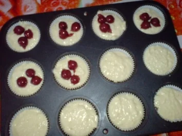 Kokos-Kirsch-Muffin - Rezept - Bild Nr. 9