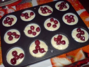 Kokos-Kirsch-Muffin - Rezept - Bild Nr. 10