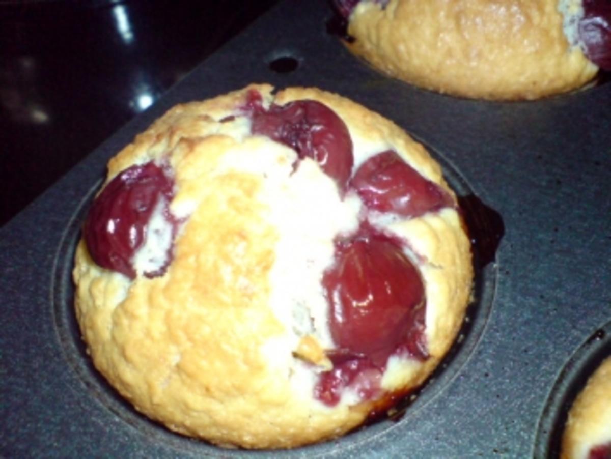 Kokos-Kirsch-Muffin - Rezept - Bild Nr. 14