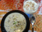 Käsesuppe mit Hackepeter - Rezept
