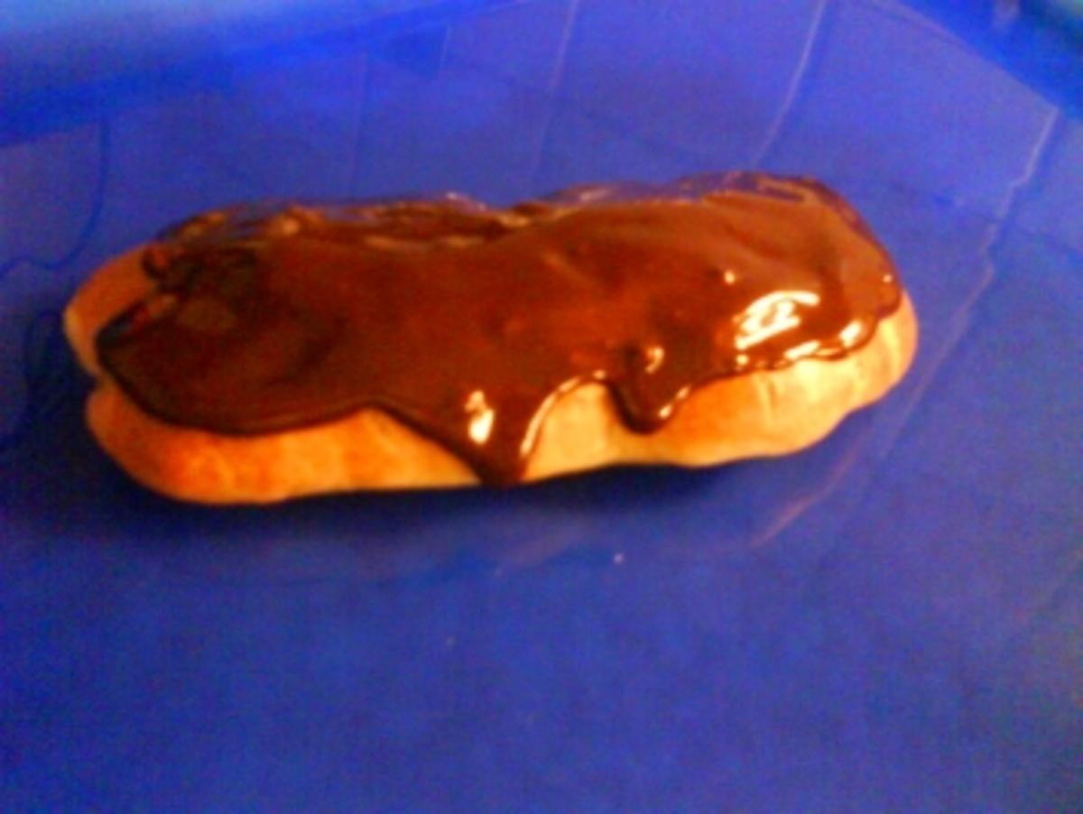 Bilder für SÜßES: Schokoladen Eclairs - Rezept