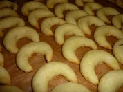 Plätzchen Marzipankipferln - Rezept