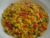 Safran-Pastasotto - Rezept