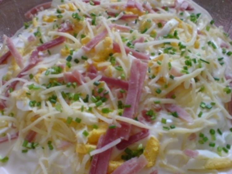 Klassischer Schichtsalat, schnell &amp; einfach