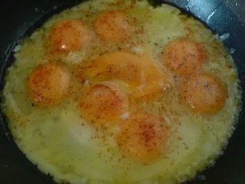 Rührei mit Zwiebeln - Rezept - Bild Nr. 7