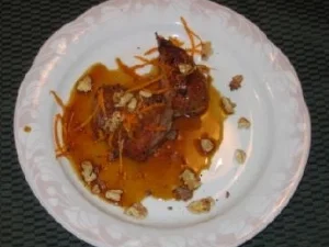 Schweinefilet in Orangenkaramell - Rezept